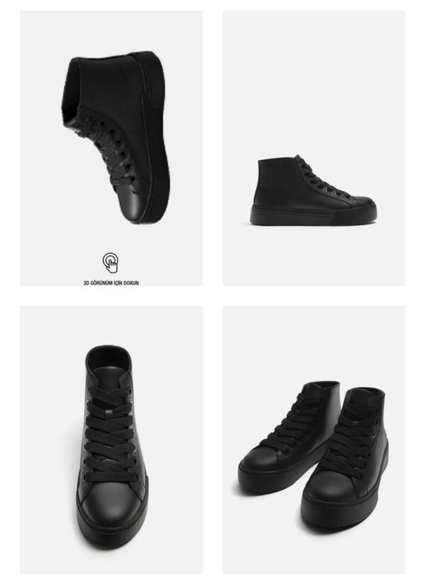 نیم بوت چرم زارا (ZARA) سایز 44